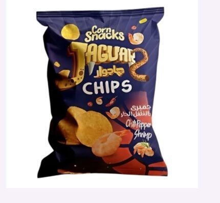 جاجوار شيبس جمبري فلفل حار